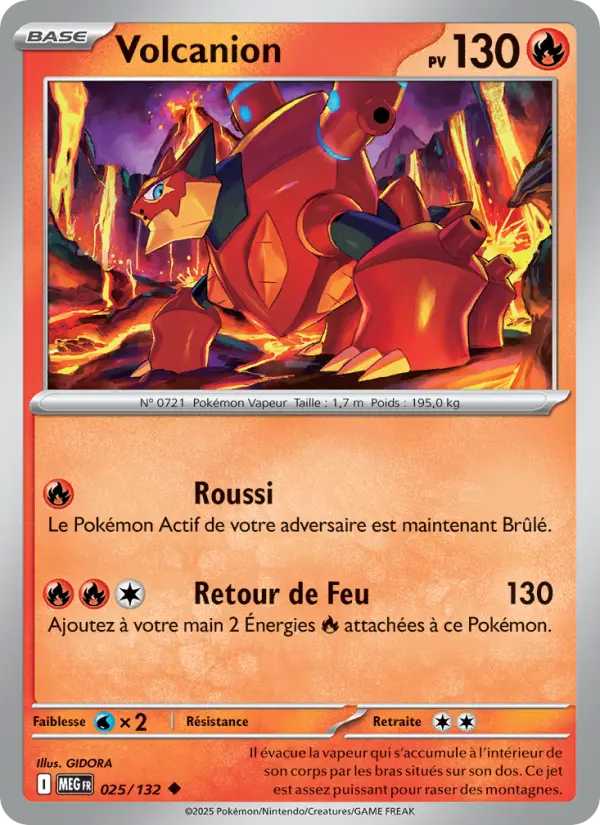 [025/132 [Normal]] Volcanion (Normal)