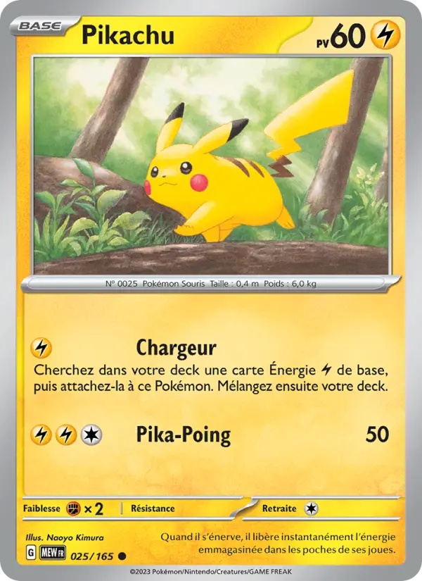 [025/165] Pikachu 025/165