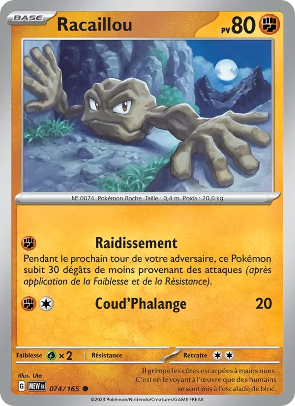 [074/165] Racaillou 074/165