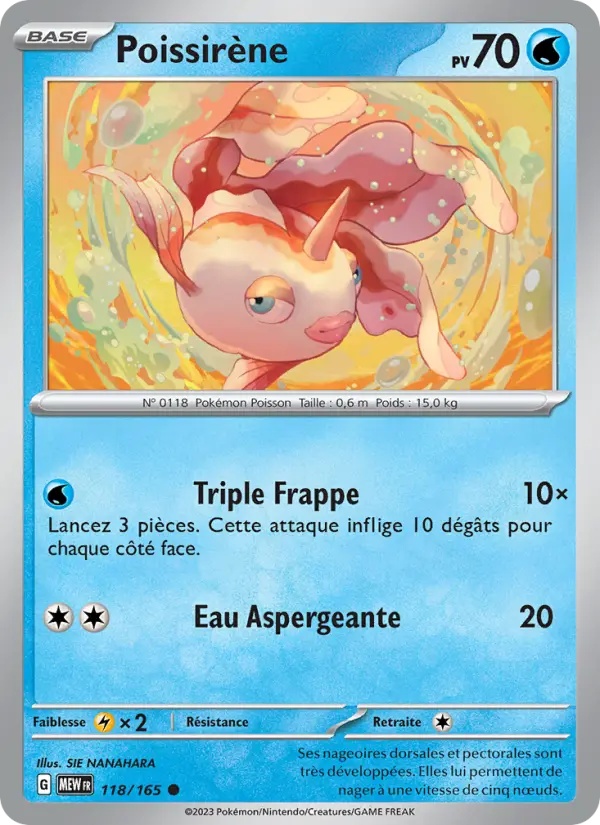[118/165] Poissirène 118/165