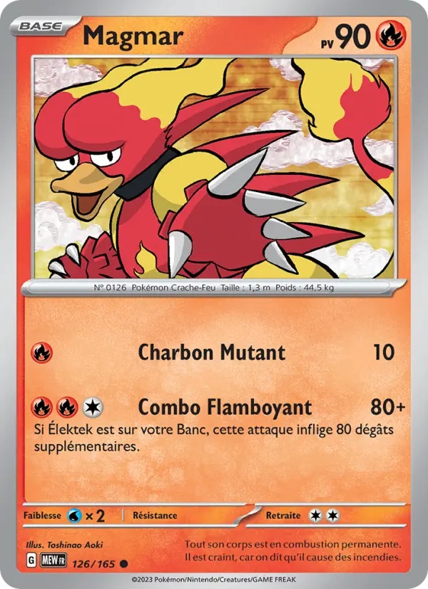 [126/165] Magmar 126/165