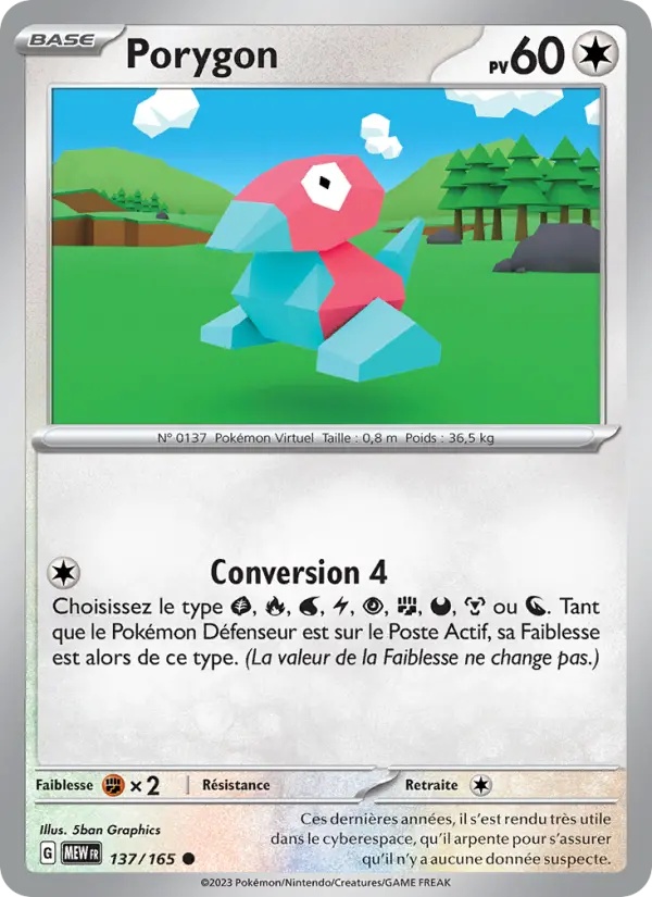 [137/165] Porygon 137/165