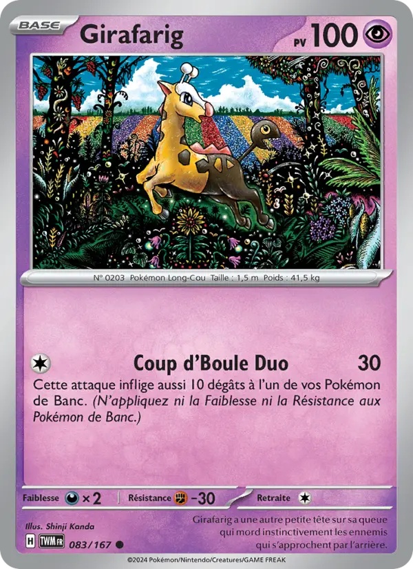 [083/167] Girafarig 083/167