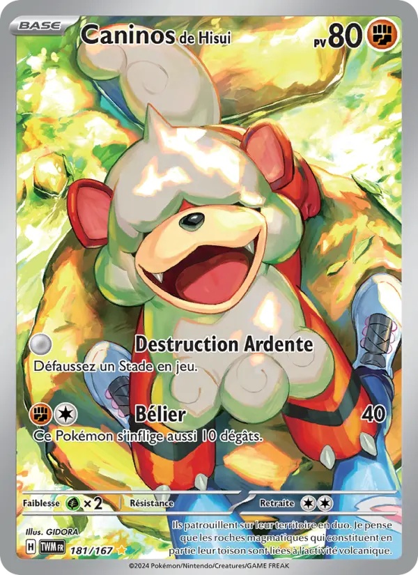 [181/167] Caninos de Hisui (TWM 181)