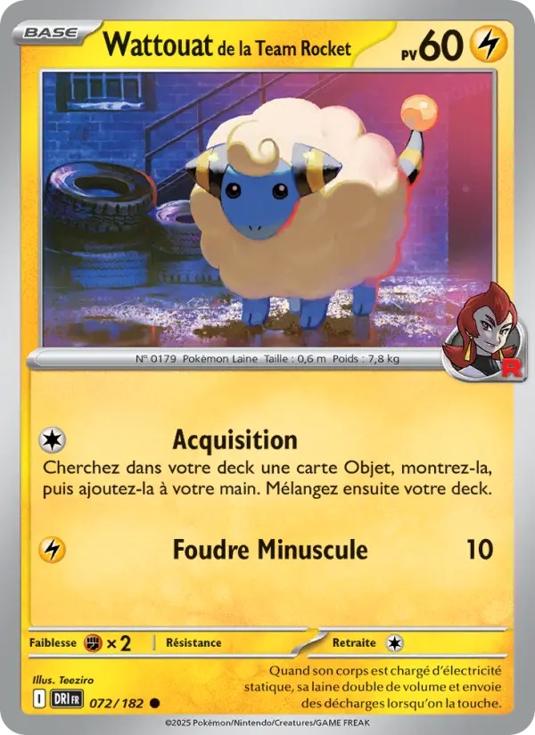[072/182] Wattouat de la Team Rocket 072/182