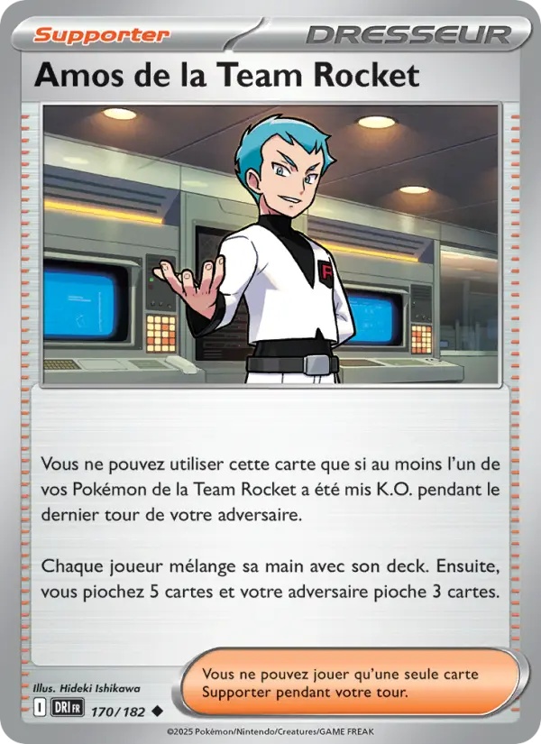 [170/182] Amos de la Team Rocket 170/182