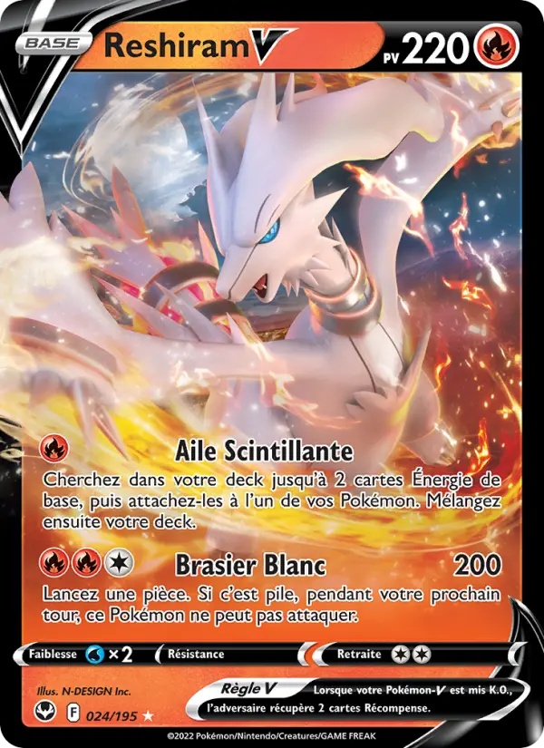 [024/195 [Normal]] Reshiram V