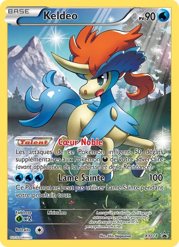 [XY118/211] Keldeo XY118/211
