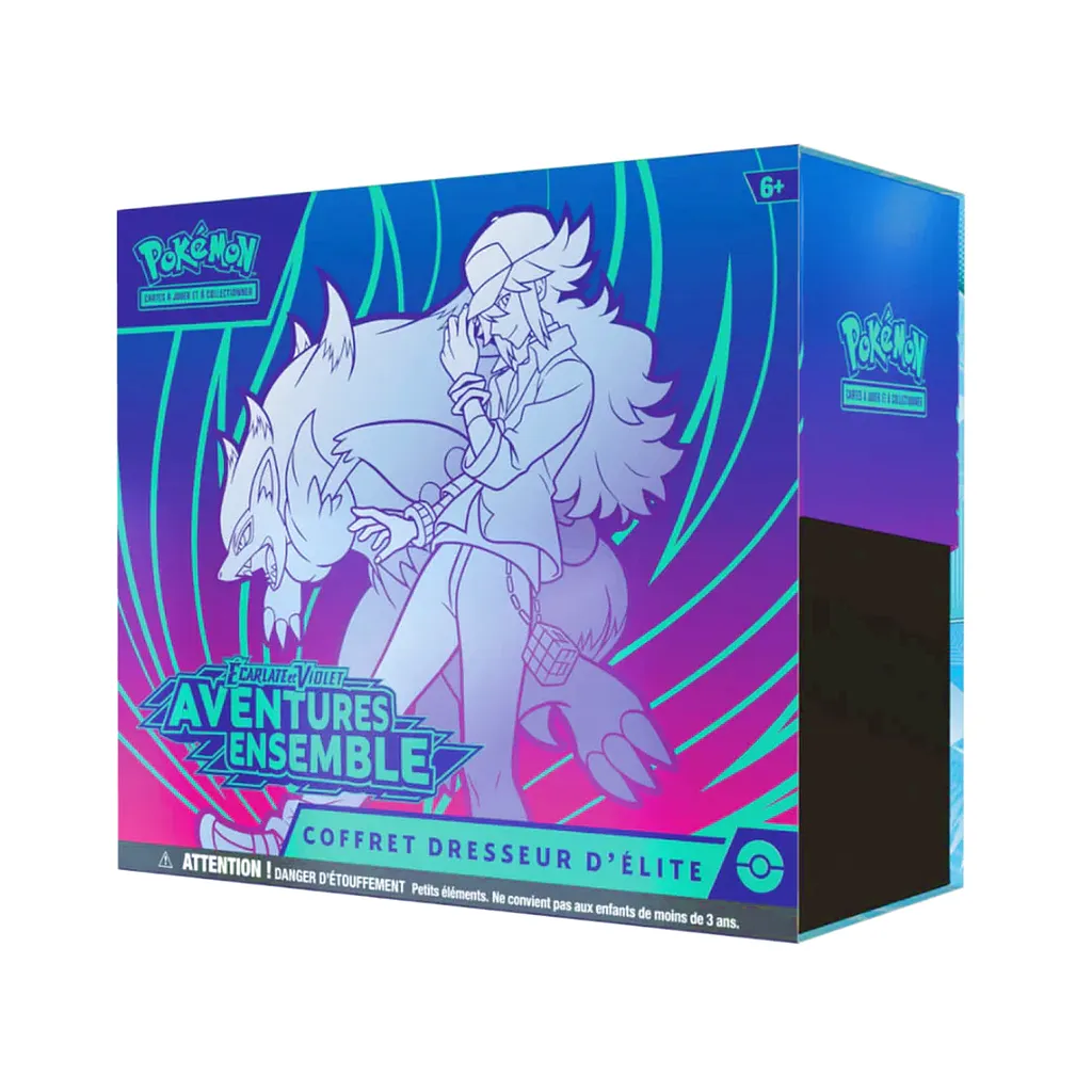 [100-10309] Pokémon EV09 : coffret Dresseur d'Elite - Aventure ensemble (ETB)