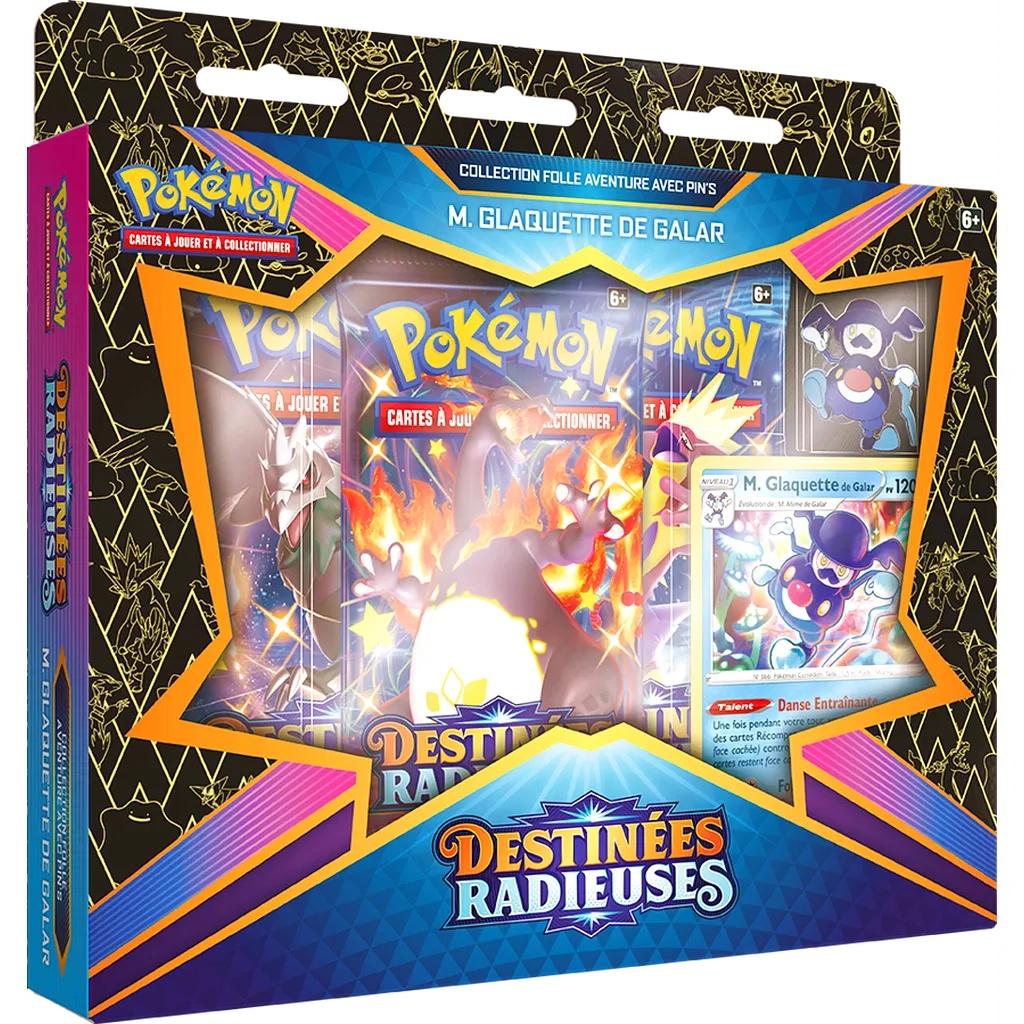 [290-55396] Coffret Collection avec Pin's Folle Aventure : M. Glaquette de Galar