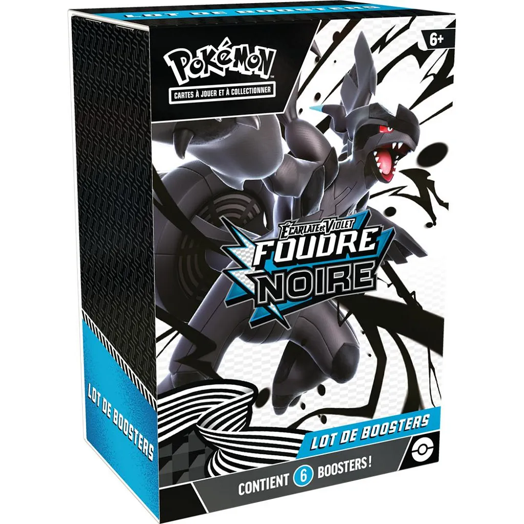 Bundle 6 boosters pokemon - EV10.5 - Foudre noire