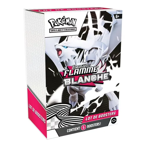 [10-10035-105] Bundle 6 boosters pokemon - EV10.5 - Flamme Blanche