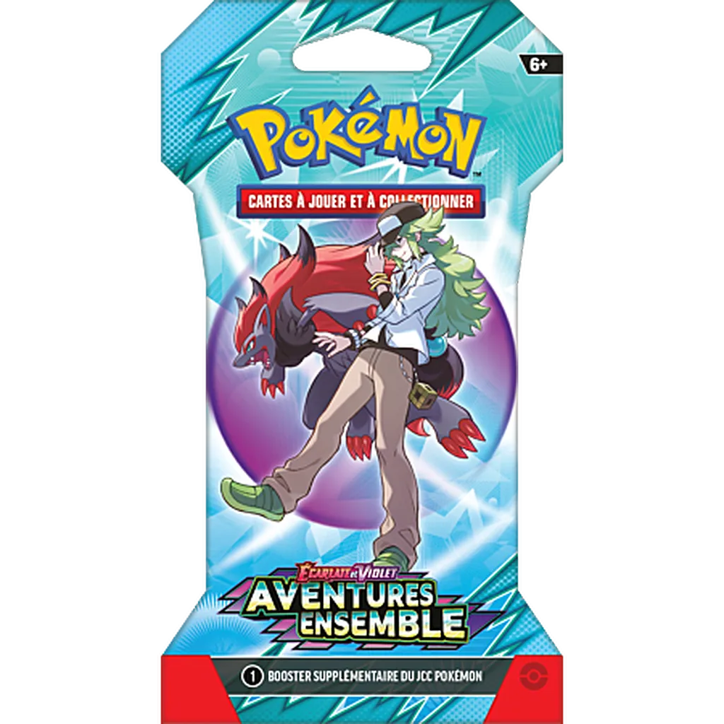 [100-10304 : C : FR : 11] Booster Pokémon EV09 Aventures Ensemble 