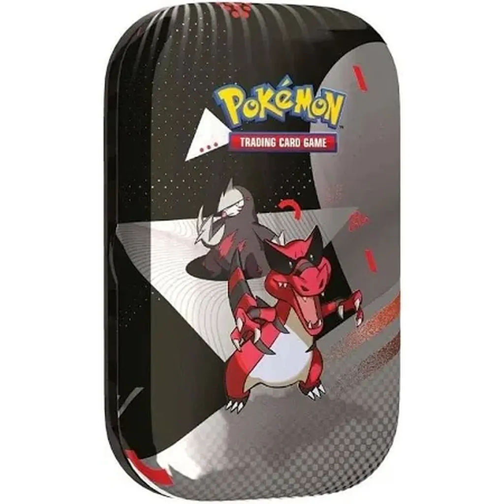 Mini-Tin Foudre Noire & Flamme Blanche - Krookodile (Crocorible) et Drilbur (Rototaupe)