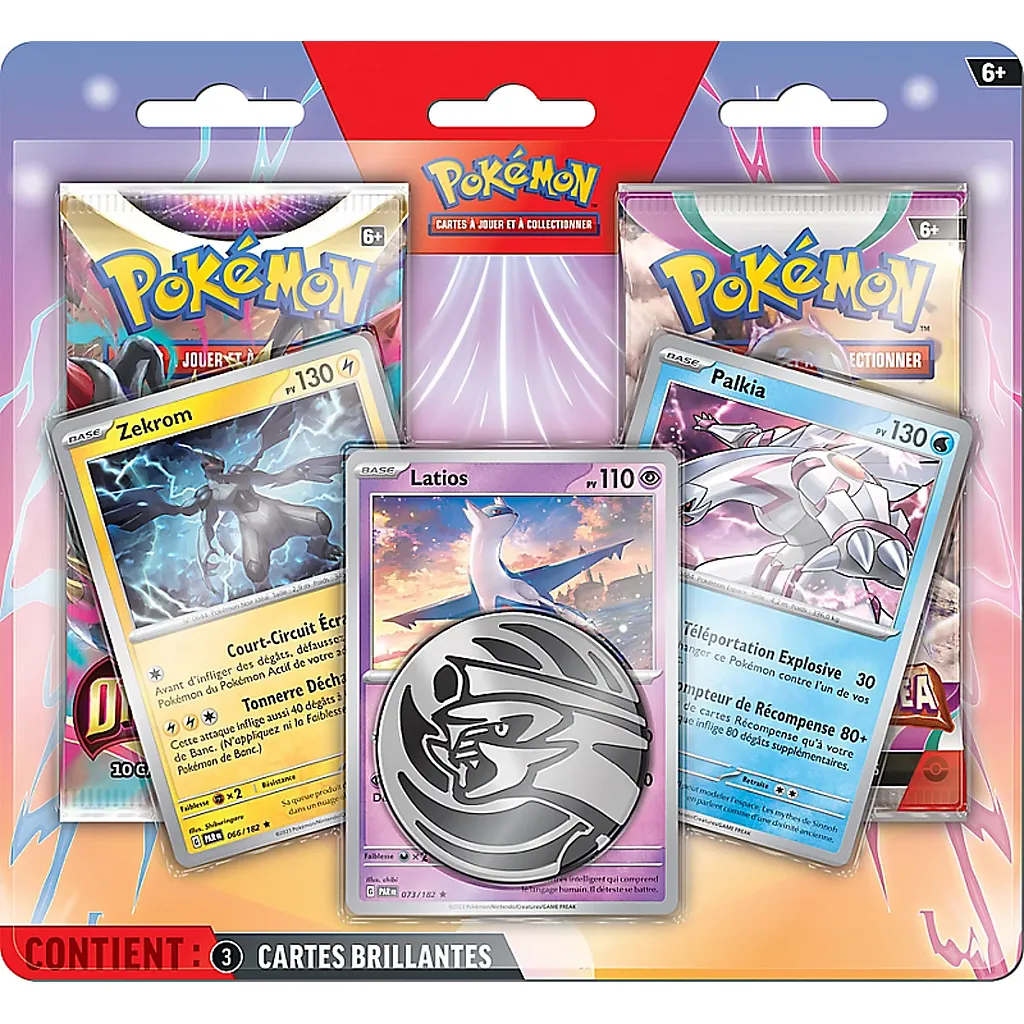 [290-55883] Pokémon Duo Pack Palkia, Zekrom et Latios