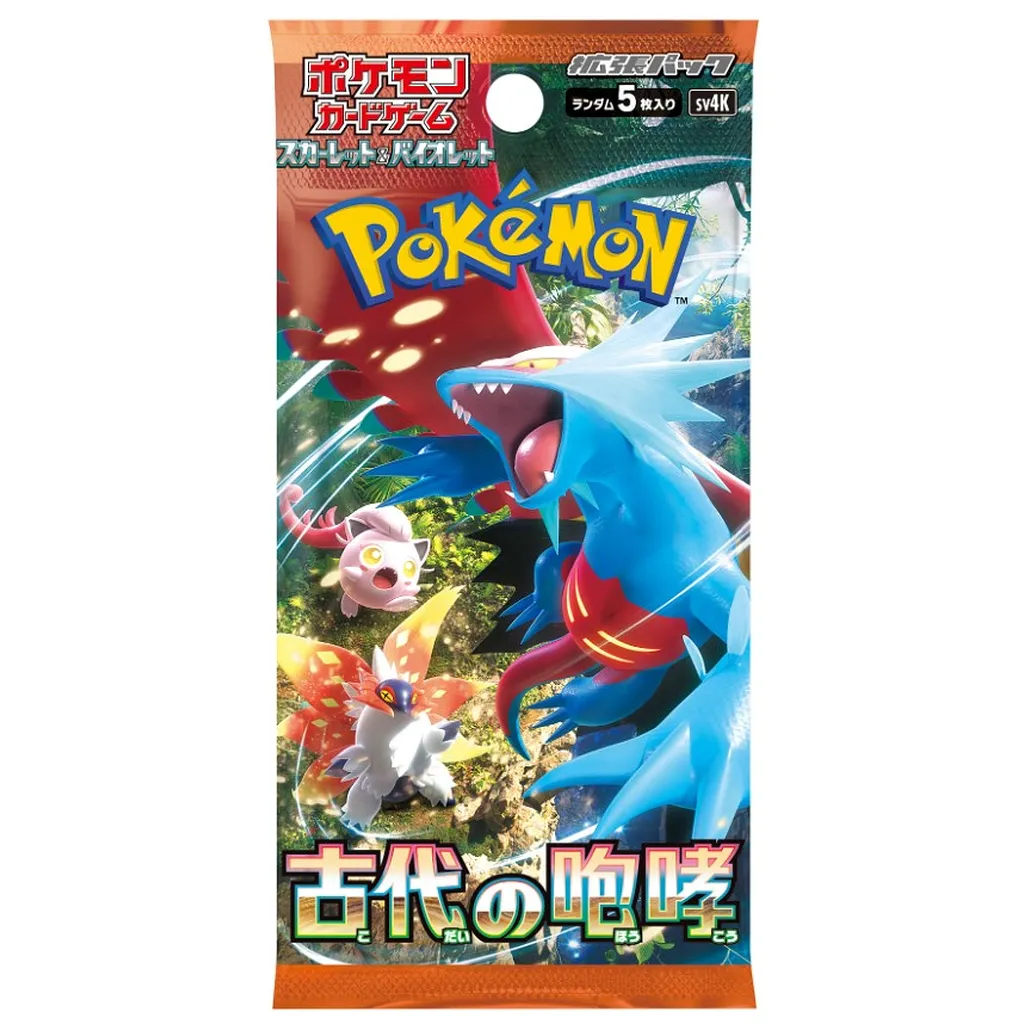 POKÉMON  -  SCARLET & VIOLET  -  ANCIENT ROAR - BOOSTER (P5/B30) Japonais
