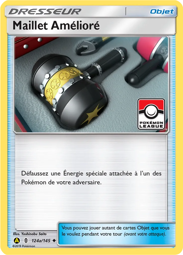 [124a/145] MAILLET AMELIORE Pokémon League
