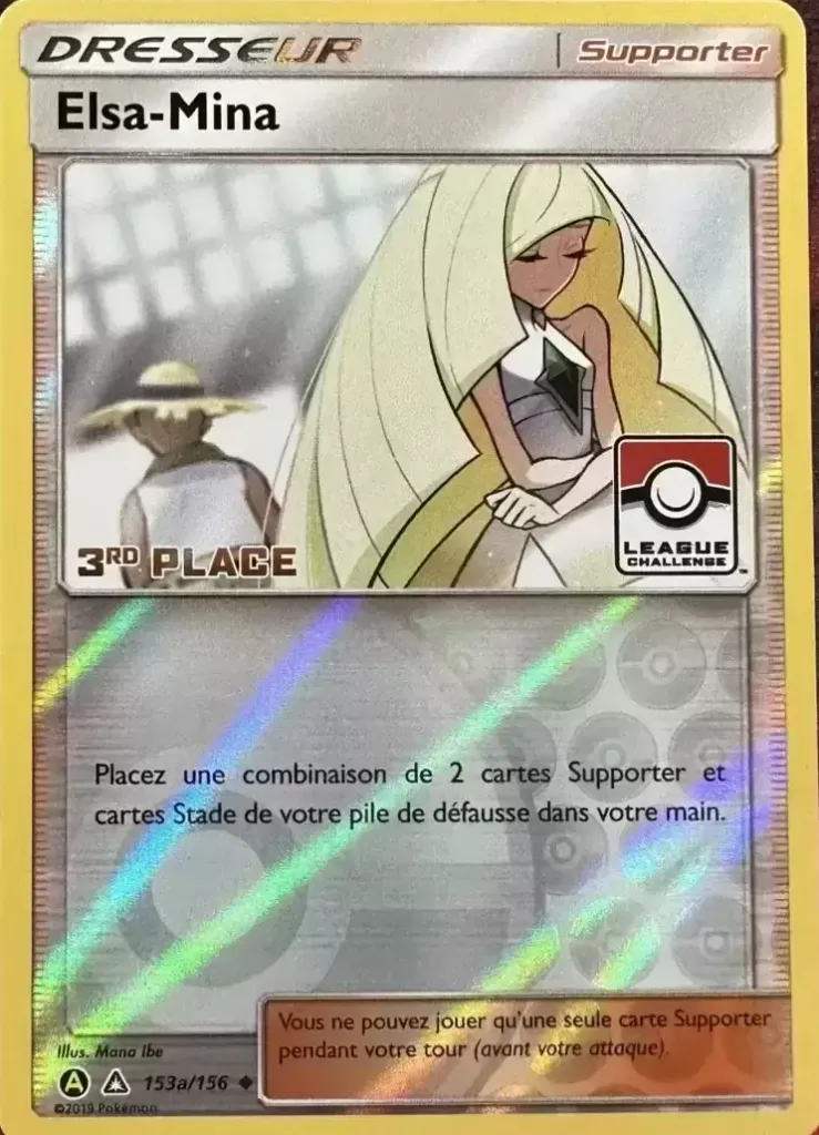 [153a/156] Elsa-Mina - 3ème place - League Pokemon