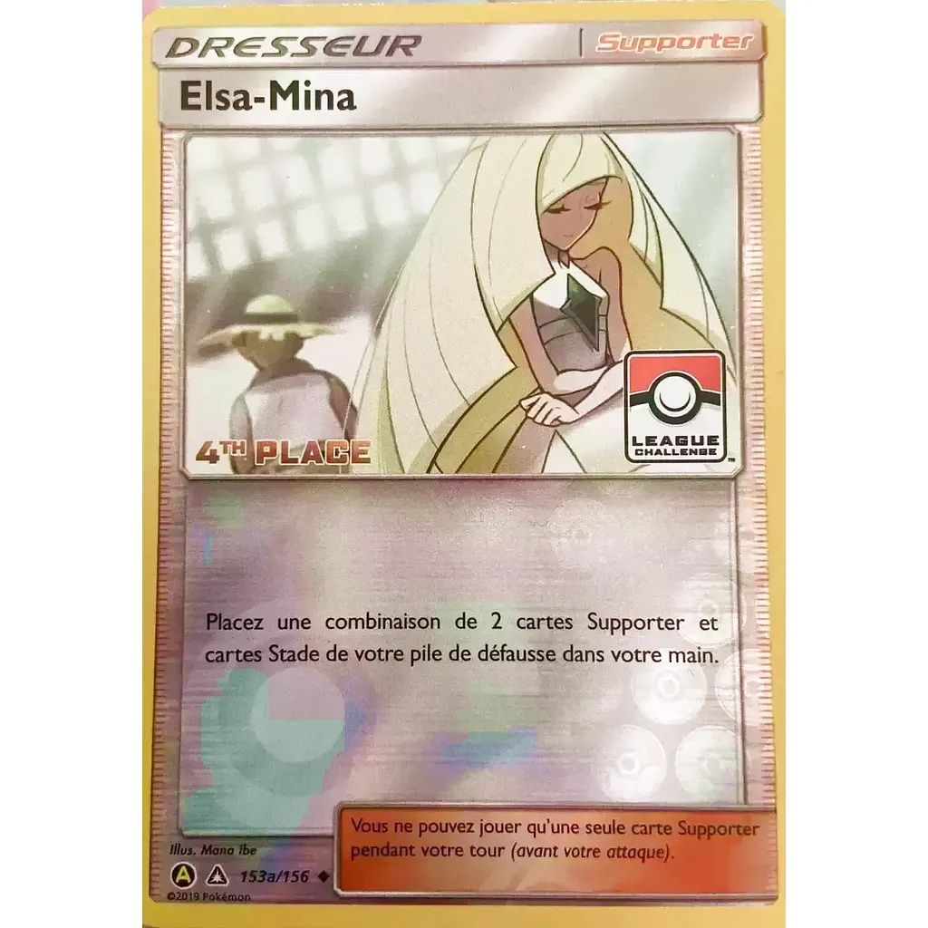 [153a/156] Elsa-Mina - 4ème place - League Pokemon