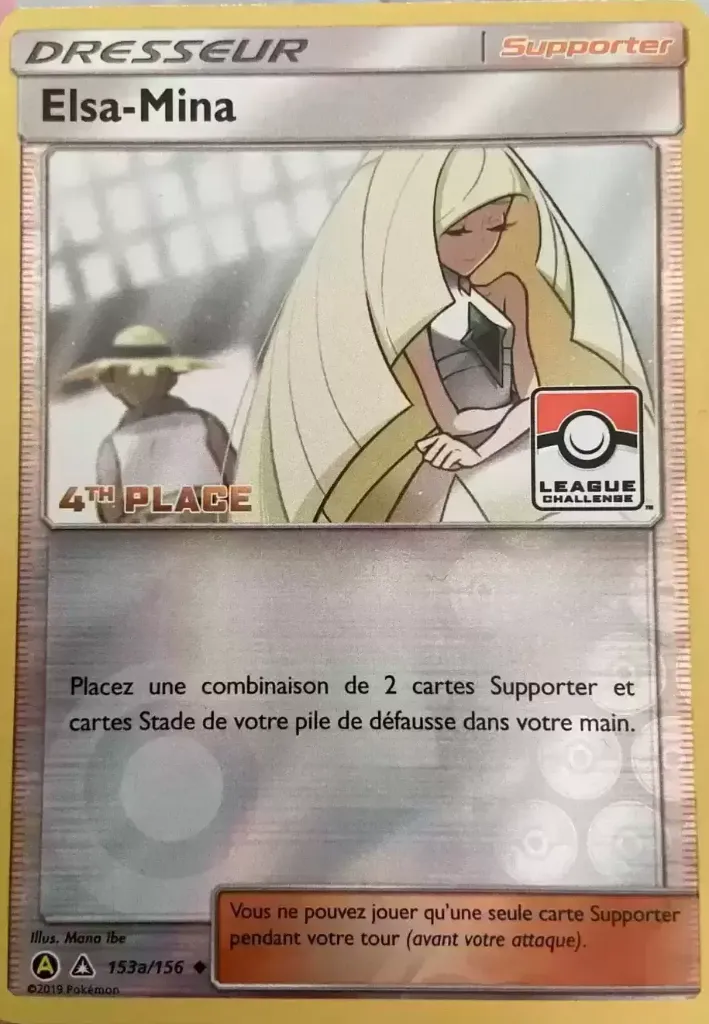 [153a/156] Elsa-Mina - 4ème place - League Pokemon