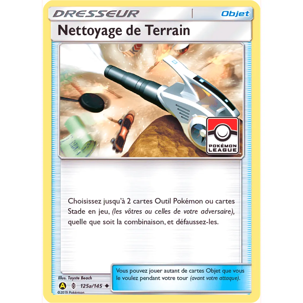 [125a/145] Nettoyage du terrain Pokemon League