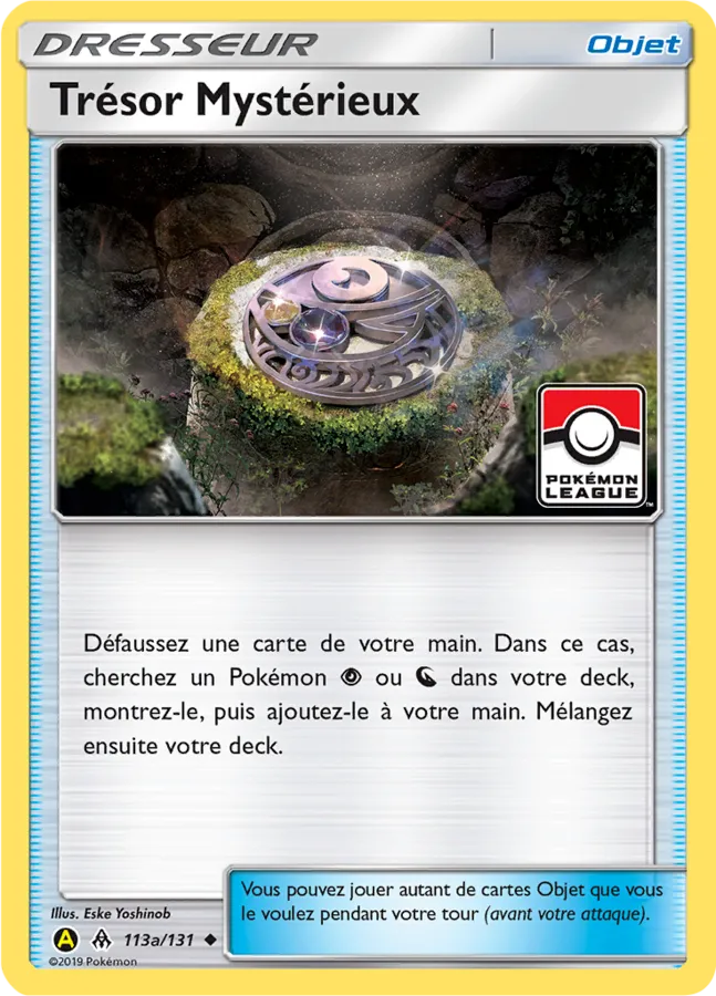 [113a/131] Trésor mystérieux Pokemon League