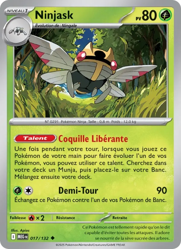 [017/132] Ninjask 017/132