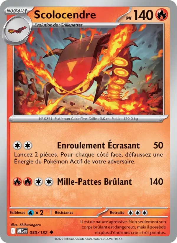 [030/132] Scolocendre 030/132 Reverse