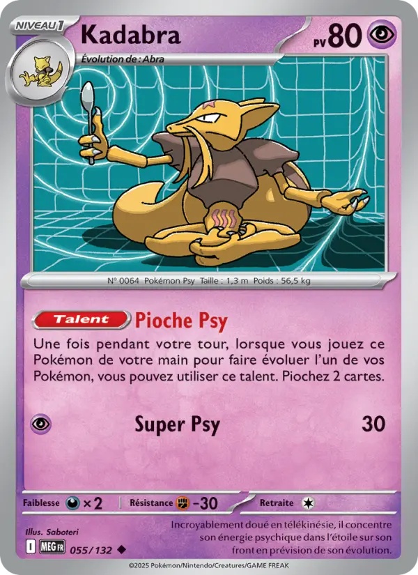 [055/132] Kadabra 055/132