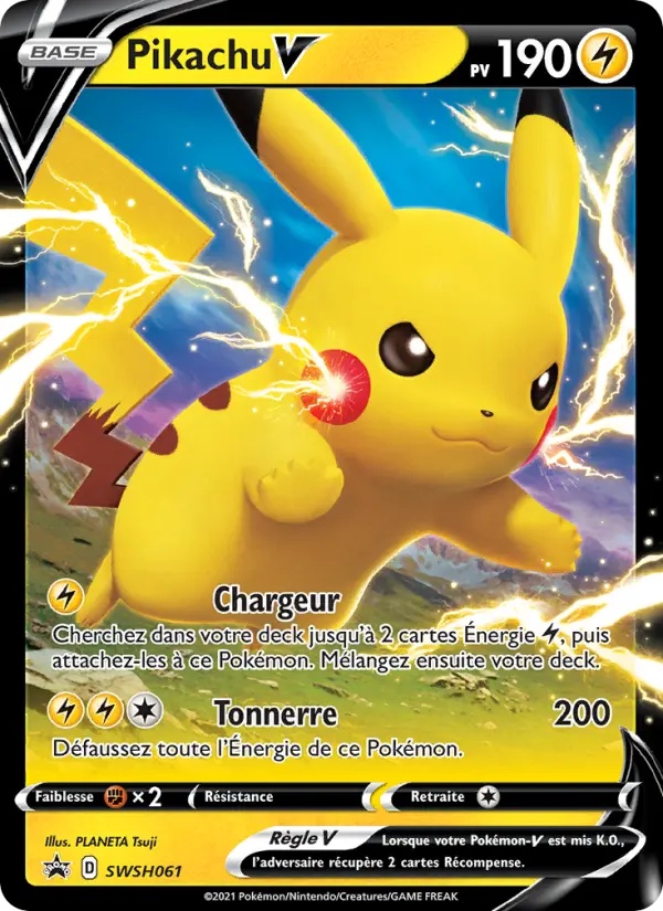 [SWSH061] Pikachu V SWSH061/307