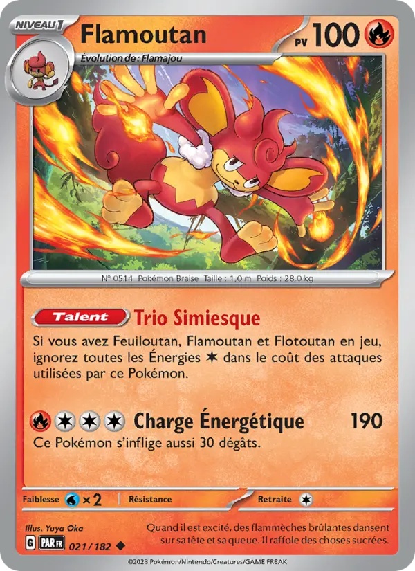 [021/182] Flamoutan 021/182 Reverse