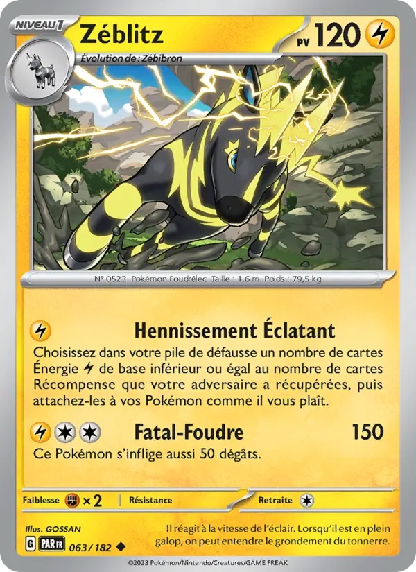 [063/182] Zéblitz 063/182 Reverse