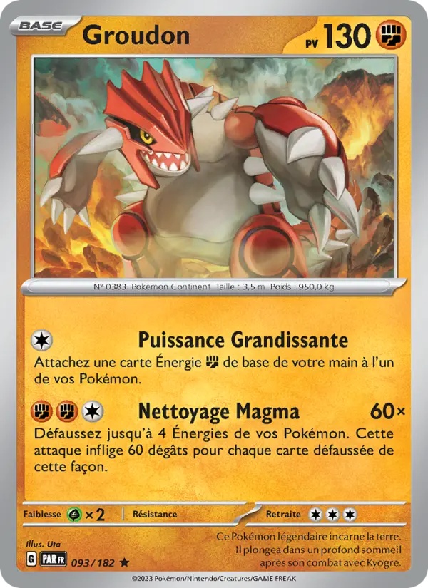 [093/182] Groudon 093/182 Reverse