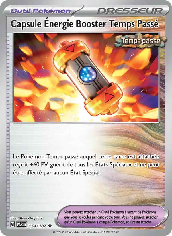 [159/182] Capsule Énergie Booster Temps Passé 159/182 Reverse