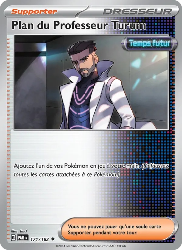 [171/182] Plan du Professeur Turum 171/182 Reverse