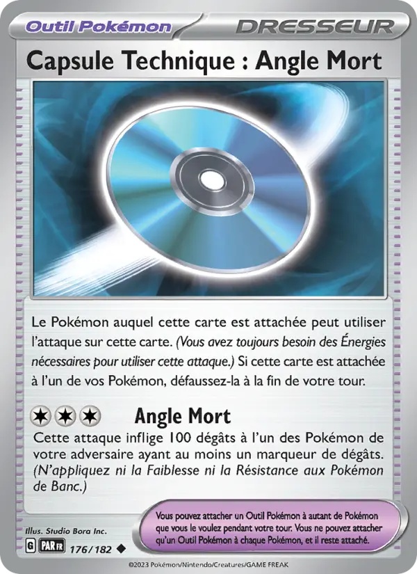 [176/182] Capsule Technique : Angle Mort 176/182 Reverse