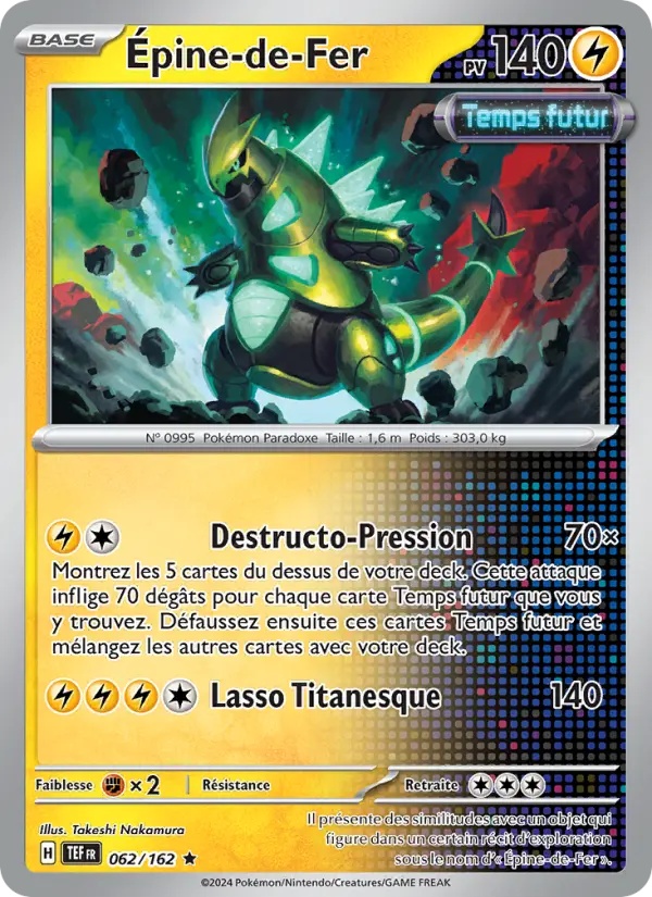 [062/162] Épine-de-Fer 062/162 Reverse
