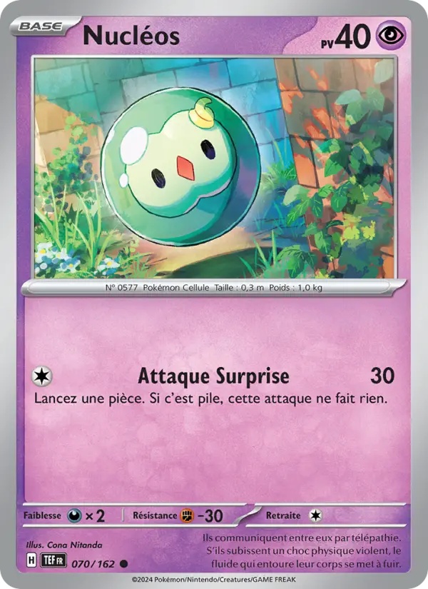 [070/162] Nucléos 070/162 Reverse