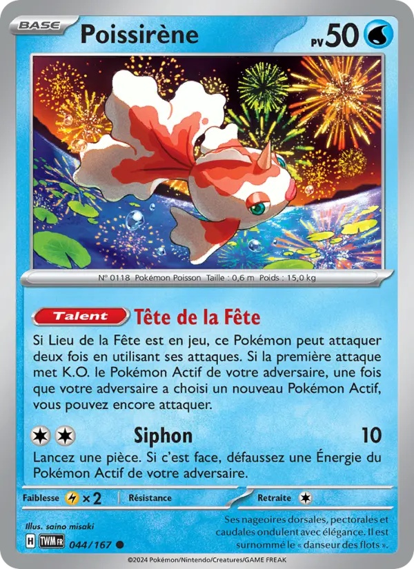 [044/167] Poissirène 044/167 Reverse