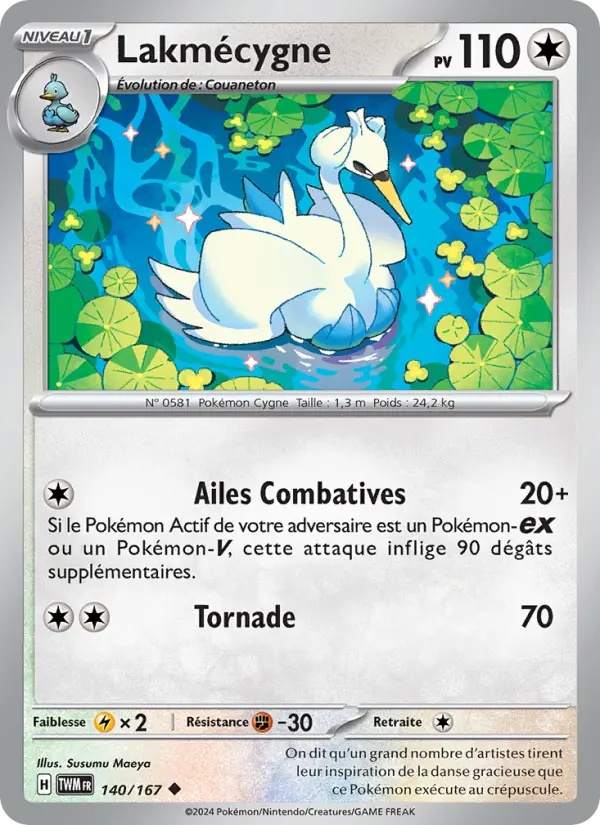[140/167] Lakmécygne 140/167 Reverse