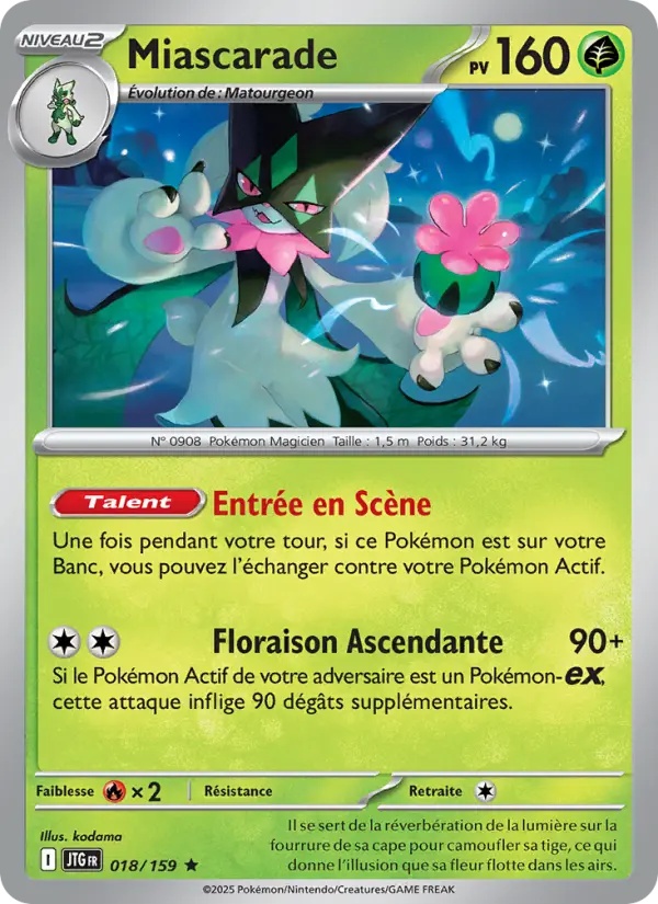 [018/159] Miascarade 018/159 Reverse