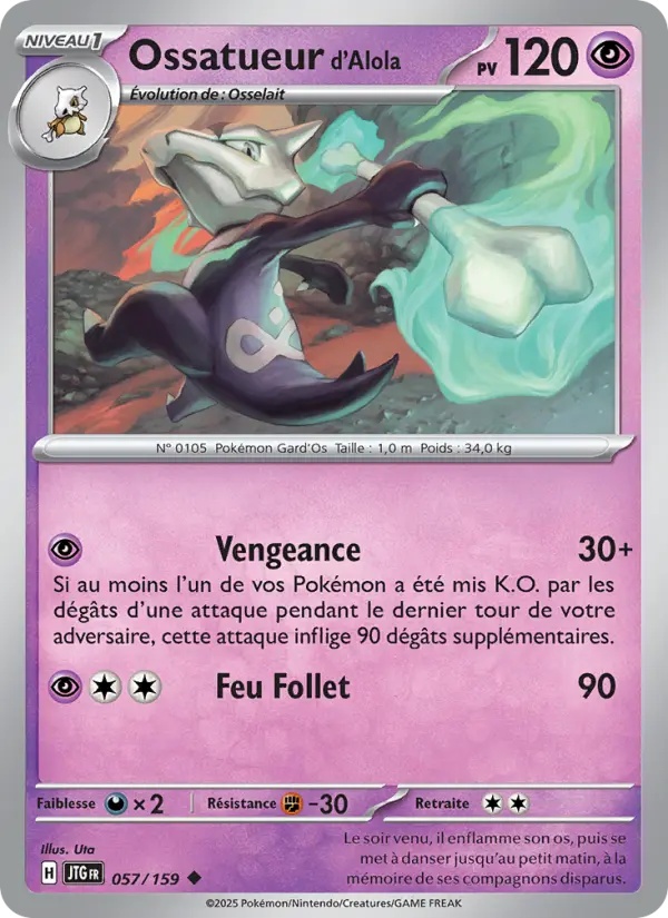 [057/159] Ossatueur d'Alola 057/159 Reverse