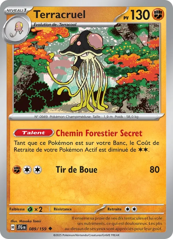 [089/159] Terracruel 089/159 Reverse
