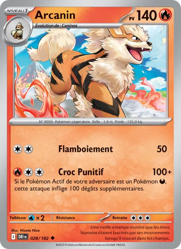 [028/182] Arcanin 028/182 Reverse