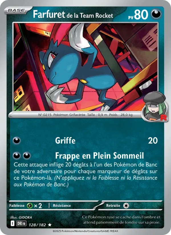 [128/182] Farfuret de la Team Rocket 128/182 Reverse