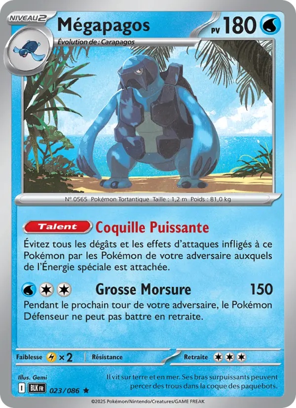 [023/86] Mégapagos 023/86 Reverse