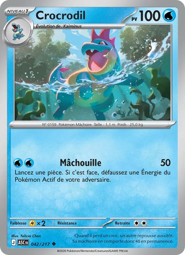 [042/217] Crocrodil 042/217 Reverse