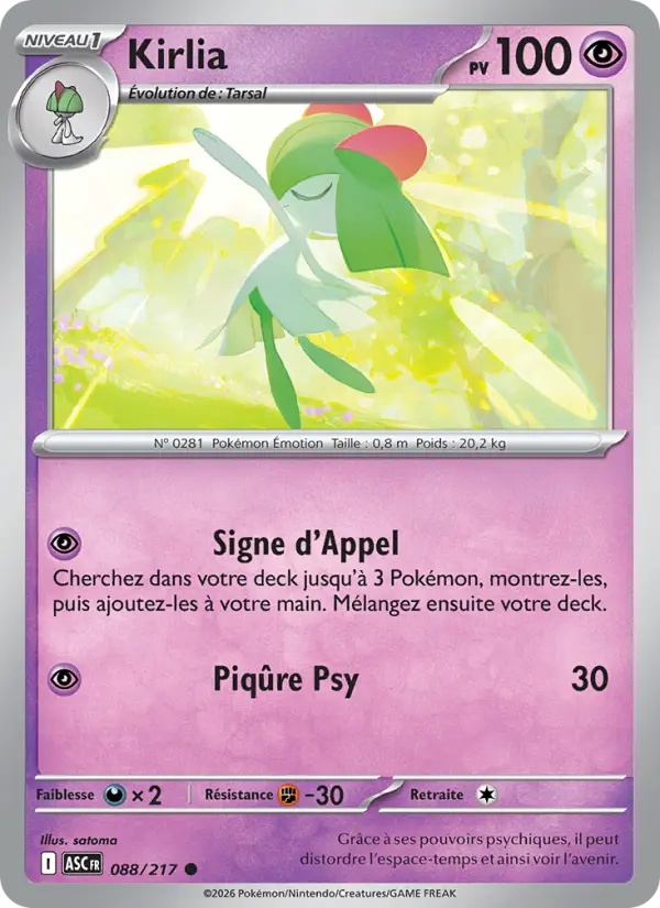 [088/217] Kirlia 088/217