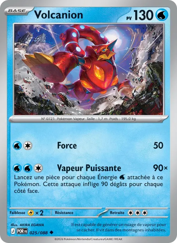 [025/88] Volcanion 025/88 Reverse