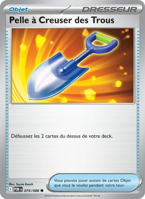 [074/88] Pelle à Creuser des Trous 074/88